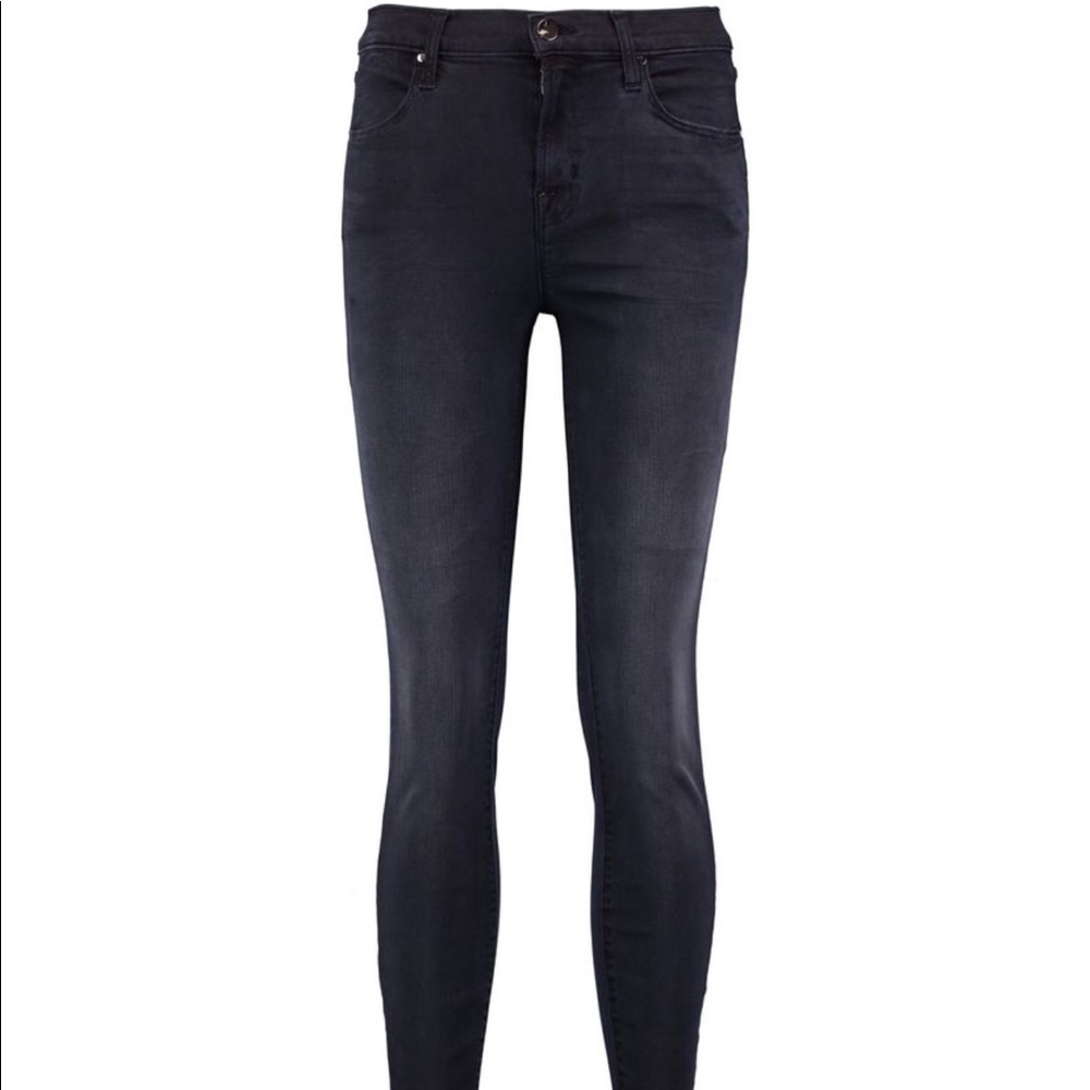 J brand Alana midnight blue/black high wasted